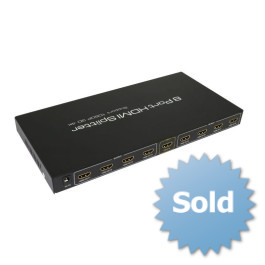 SPLITTER/ROZDZIELACZ HDMI 1X8 3D FULLHD CEC HDCP