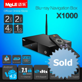 TV Box MeLE X1000 Android 4.2 KODI 1/8 GB Blu-ray dwurdzeniowy Cortex-A9 HDD