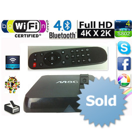 Android Smart TV 4K Box VenBOX ITV-M8C, Kamera 5MP, XBMC, AmLogic S802, Quad Core, KitKat 4.4