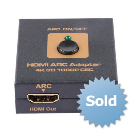 Konwerter HDMI do HDMI ARC z audio TOSlink 4K CEC