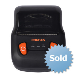 Thermal Mobile Printer Rongta RPP02A, BT, USB, black