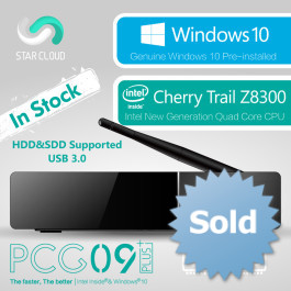 Mini PC MeLE PCG09 Plus HTPC, 2GB RAM, 1080P HDMI 1.4, HDD, VGA, LAN, WiFi, Bluetooth, Windows 10 OS z Bing