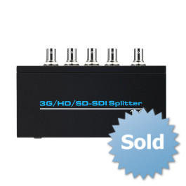 Splitter SDI 1x4 SDI 3G/HD/SD-SDI do monitorów HDTV HDV-S14