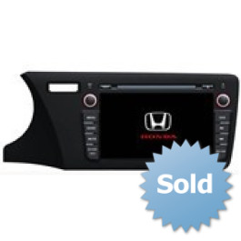 Radio samochodowe dotykowe z GPS Bluetooth USB SD DVB-T ZDX-8066L do HONDA CITY 2014 Left