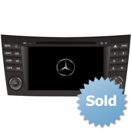 Radio samochodowe dotykowe z GPS Bluetooth USB SD DVB-T ZDX-7001 do BENZ E-Class W211(2002-2008)/CLS W219(04-08)G-Class w463(2001-2008)