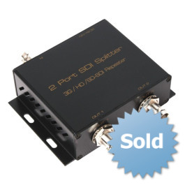 Splitter SDI 1x2 SDI Port, SD-SDI, HD-SDI oraz 3G-SDI