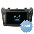 Radio samochodowe dotykowe z GPS Bluetooth USB SD DVB-T ZDX-8003 do MAZDA MAZDA 3 2009-2012