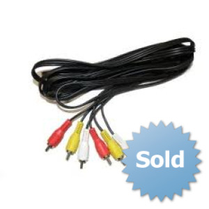 Kabel 3x RCA-RCA 1.2m