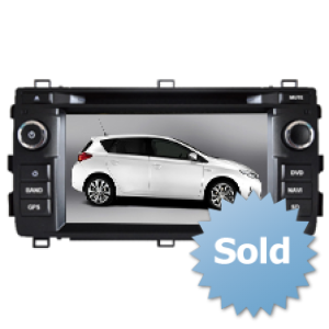 Multimedialny dotykowy system DVD ST-7090C do samochodow Toyota Auris