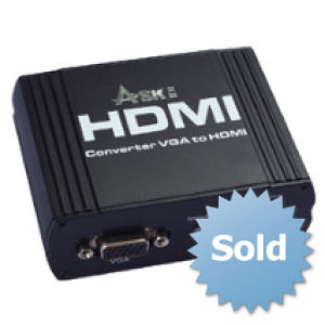 VGA to HDMI convert VGA+ R/L to HDMI output Up to 1080P  