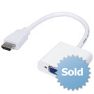 Konwerter Adapter HDMI->VGA Full HD 720p/1080p