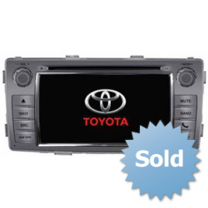 Radio samochodowe dotykowe z GPS Bluetooth USB SD DVB-T ZDX-6230 do TOYOTA Hilux 2012