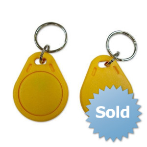 RFID ABS Keychain AB0003 Yellow