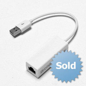Network Lan Adapter Card USB 2.0 to RJ-45 Ethernet 10/100Base-T