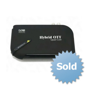 Smart Android Box Hybrid DVB-T2 z Amlogic S905D Czterordzeniowy 1/8 GB H.265