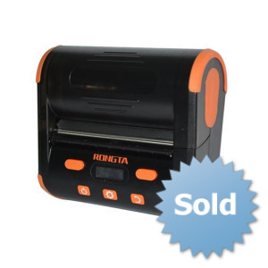 Portable Label Printer Rongta RPP04 USB+WiFi+BT, orange