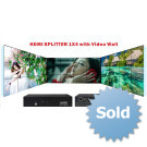 Splitter 1x4 HDMI Video Wall CVBS VGA HDMI USB HDV-TW14