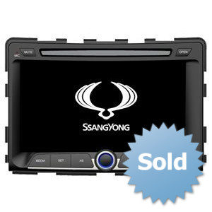 Radio samochodowe dotykowe z GPS Bluetooth USB SD DVB-T ZDX-7070 do SsangYong RODIUS/REXTON 2014