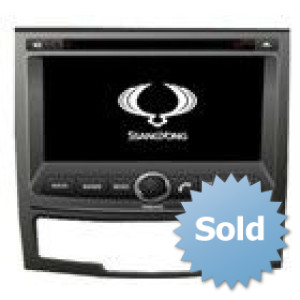 Radio samochodowe dotykowe z GPS Bluetooth USB SD DVB-T ZDX-7067 do SsangYong Korando 2010-2013