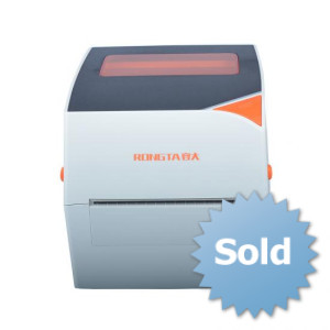 Barcode Printer Rongta RP 411 Usb+Serial+Ethernet, white+orange