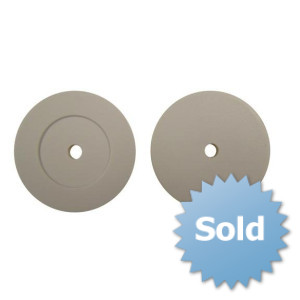 RFID Tags ABS Coins OD35 / ID3.8 / T4mm Mifare 1S50, White