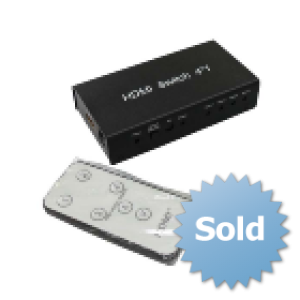 HDMI Switcher 3x1   Metal house, gift box , IR&Power