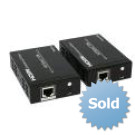 HDMI HDBaseT przedłużacz kabla na 70m CAT6 (TCP/IP) z IR