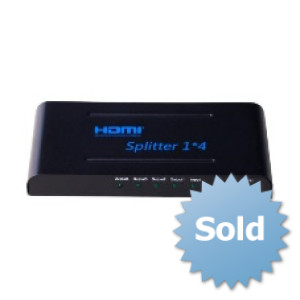 HDMI splitter 1x4 Metal House