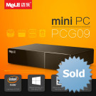 Mini PC MeLE PCG09 czterordzeniowy HTPC z Intel Atom Z3735F, 2GB RAM, 1080P HDMI 1.4, HDD kieszeń, VGA, LAN, WiFi, Bluetooth, Windows 10 OS z Bing