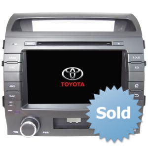 Radio samochodowe dotykowe z GPS Bluetooth USB SD DVB-T ZDX-8013 do TOYOTA LAND CRUISER 2008-2010