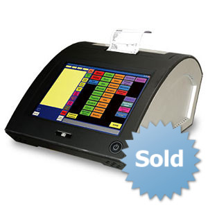 POS Terminal 8 "IEI EP-308A (Intel 1.6Ghz, 16GB CF, Resistive Touch, 57 Mm Printer)