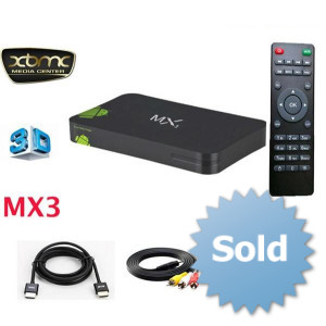 Android Smart TV Box ITV03 MX3 XBMC weeb IPLA