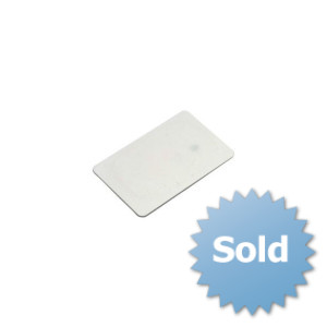 Plastic Card RFID EM 125 KHz R / O White