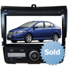 Multimedialny dotykowy system DVD ST-8310C do samochodow Honda City