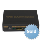 Version 1.4    HDMI to HDMI + Audio ( SPDIF+ L/R)  Audio Extractor (ARC&4K)