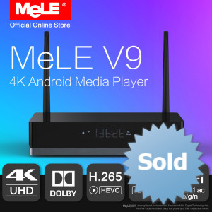 TV Box MeLE V9 z Android 6.0, RTD1295, wejściem HDMI, SATA HDD, 4K